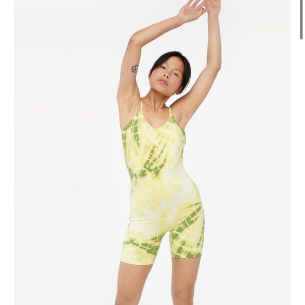 NWT LACAUSA Luna unitard size medium